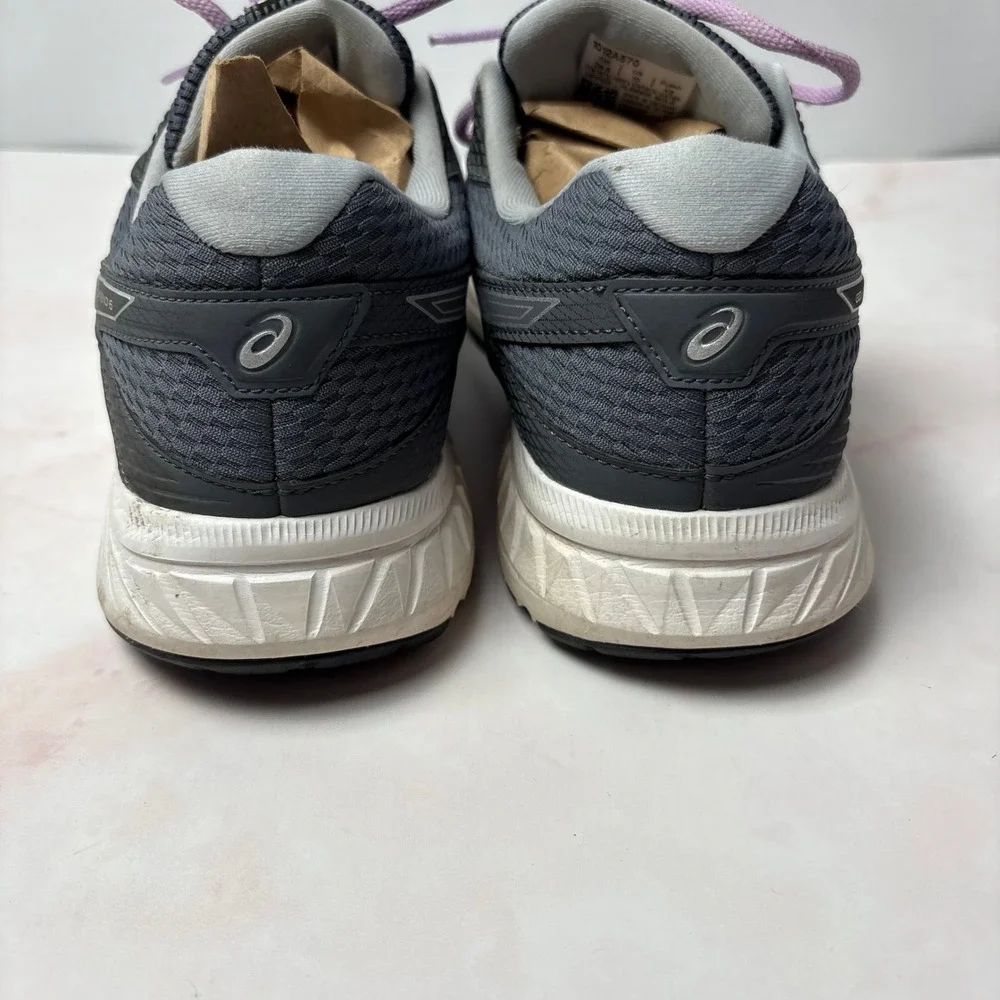 ASICS Gel-Contend 6 Womens Running Shoes Size 10 Graphite Grey Lavender 1012A570